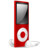 iPod Nano red off Icon